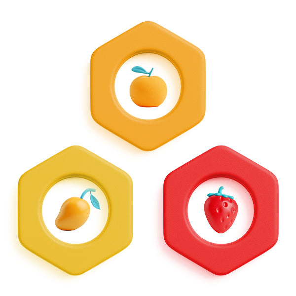 3 SMAKOWE PODY TRUSKAWKA MANGO POMARAŃCZA